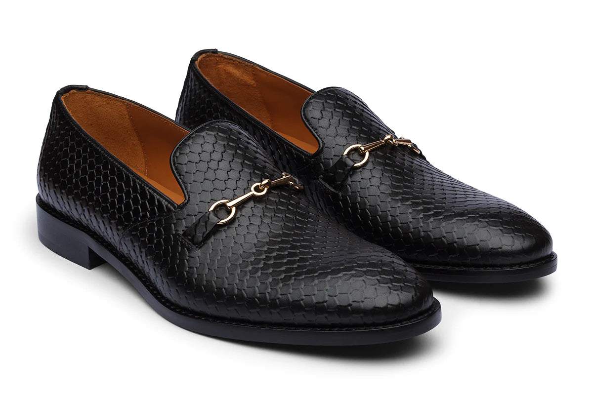 BERLIN - BLACK LEATHER SHOES
