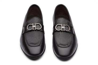 DUBLIN - BLACK LEATHER SHOES