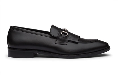 BARCELONA - BLACK LEATHER SHOES