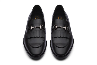 BARCELONA - BLACK LEATHER SHOES