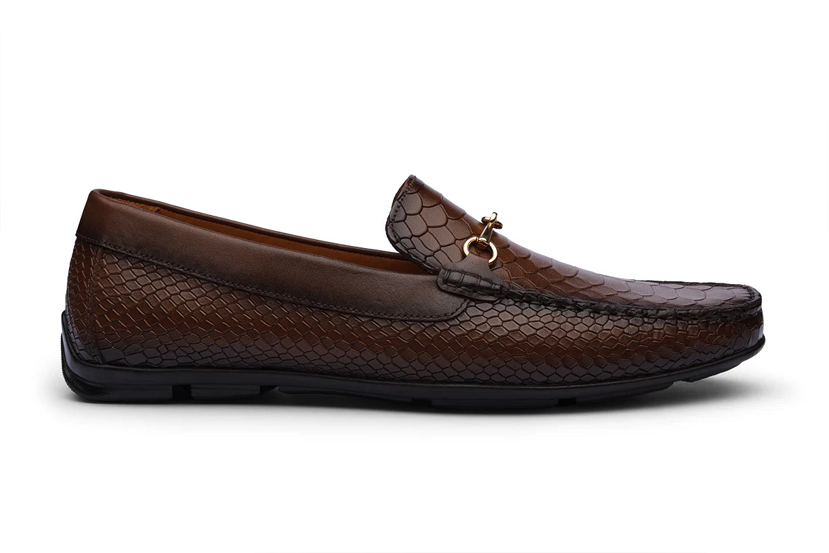 PARIS - CHESTNUT BROWN LEATHER SHOES