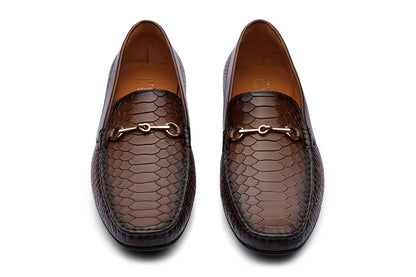 PARIS - CHESTNUT BROWN LEATHER SHOES
