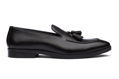 BUDAPEST - BLACK LEATHER SHOES