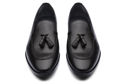 BUDAPEST - BLACK LEATHER SHOES