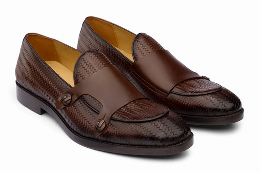 HELSINKI 2.0 - CHESTNUT BROWN LEATHER SHOES