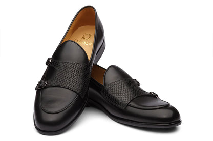 VALENCIA - BLACK LEATHER SHOES